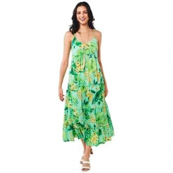 knee length dresses for ladies Dress Casual Maxi by Emma and Michele in Yellow, Size: S